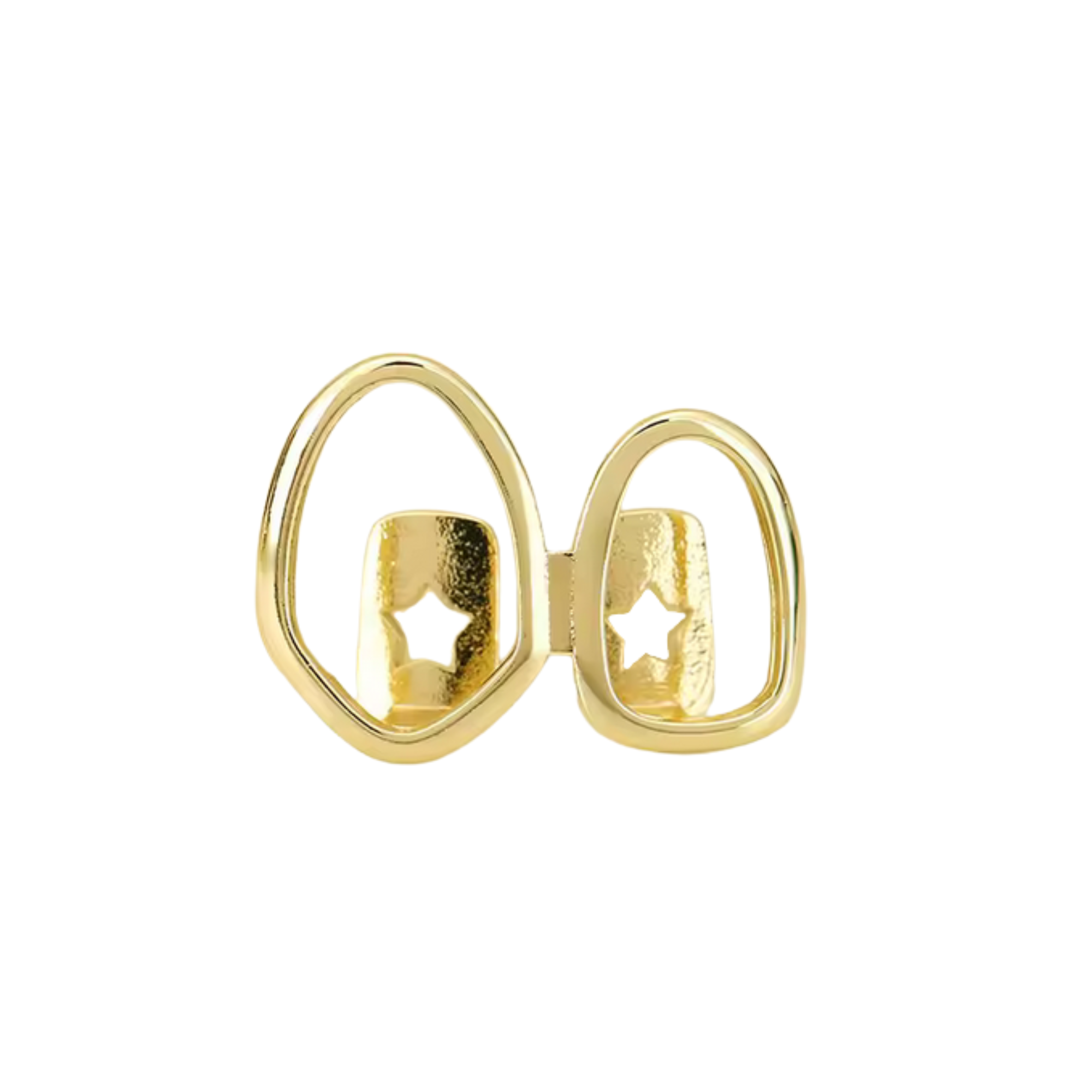 Plated Dual Tooth Grillz