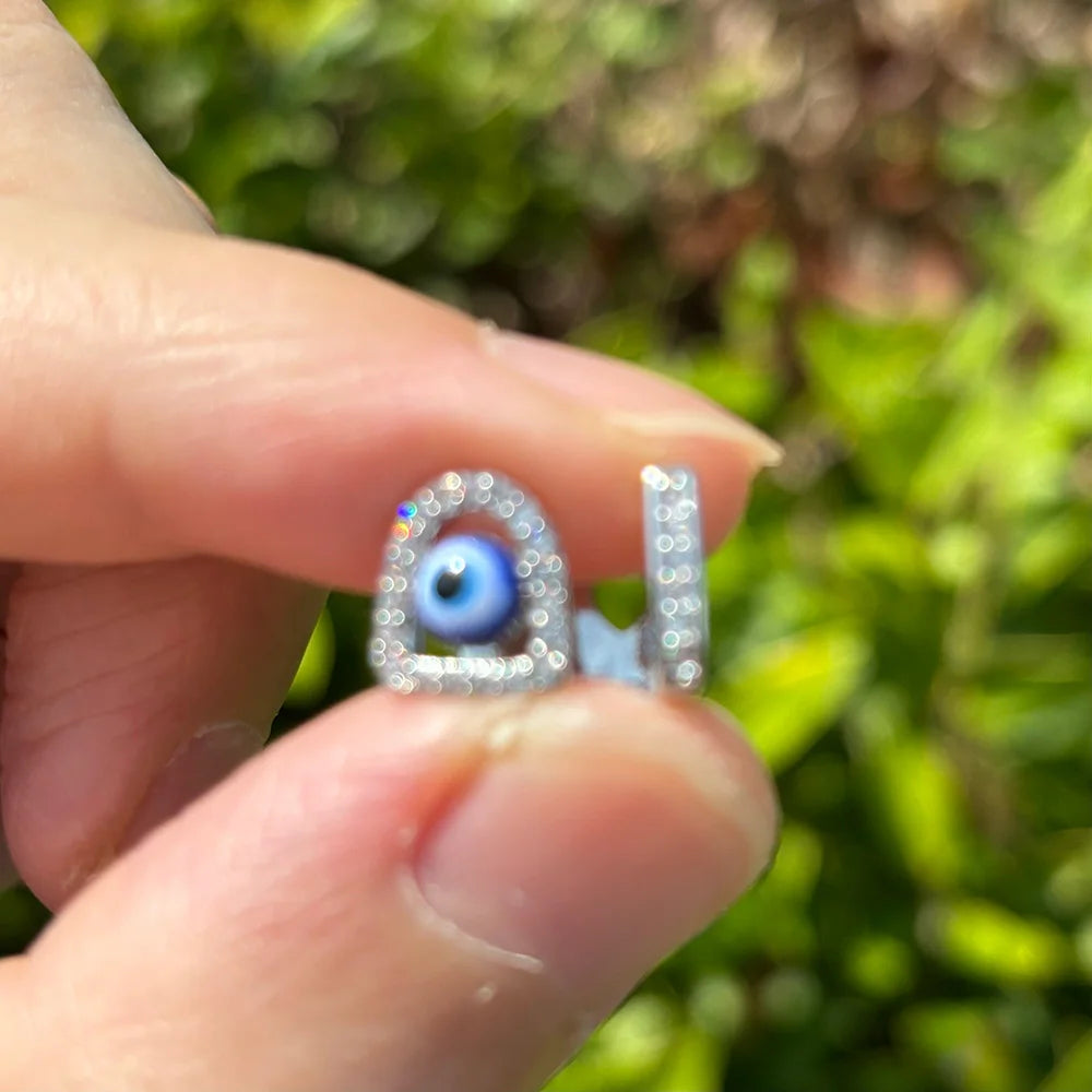 Iced Evil Eye Grillz