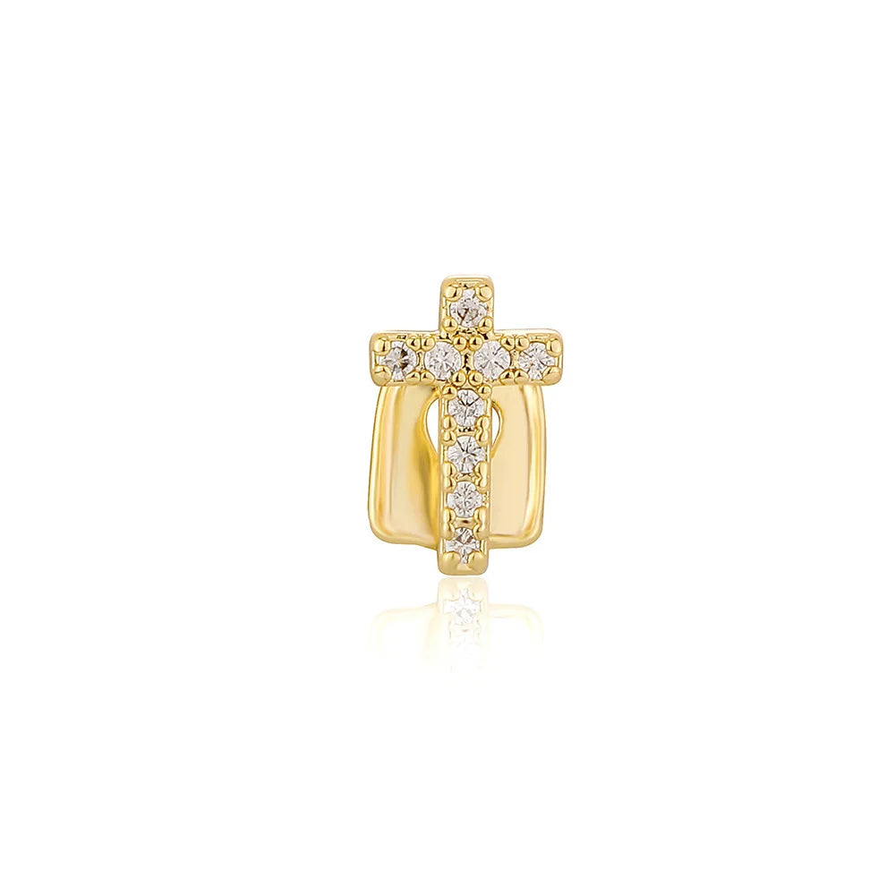 Iced Crucifix Grillz