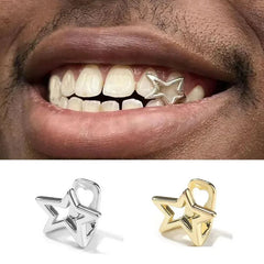 Hollow Star Tooth Grillz