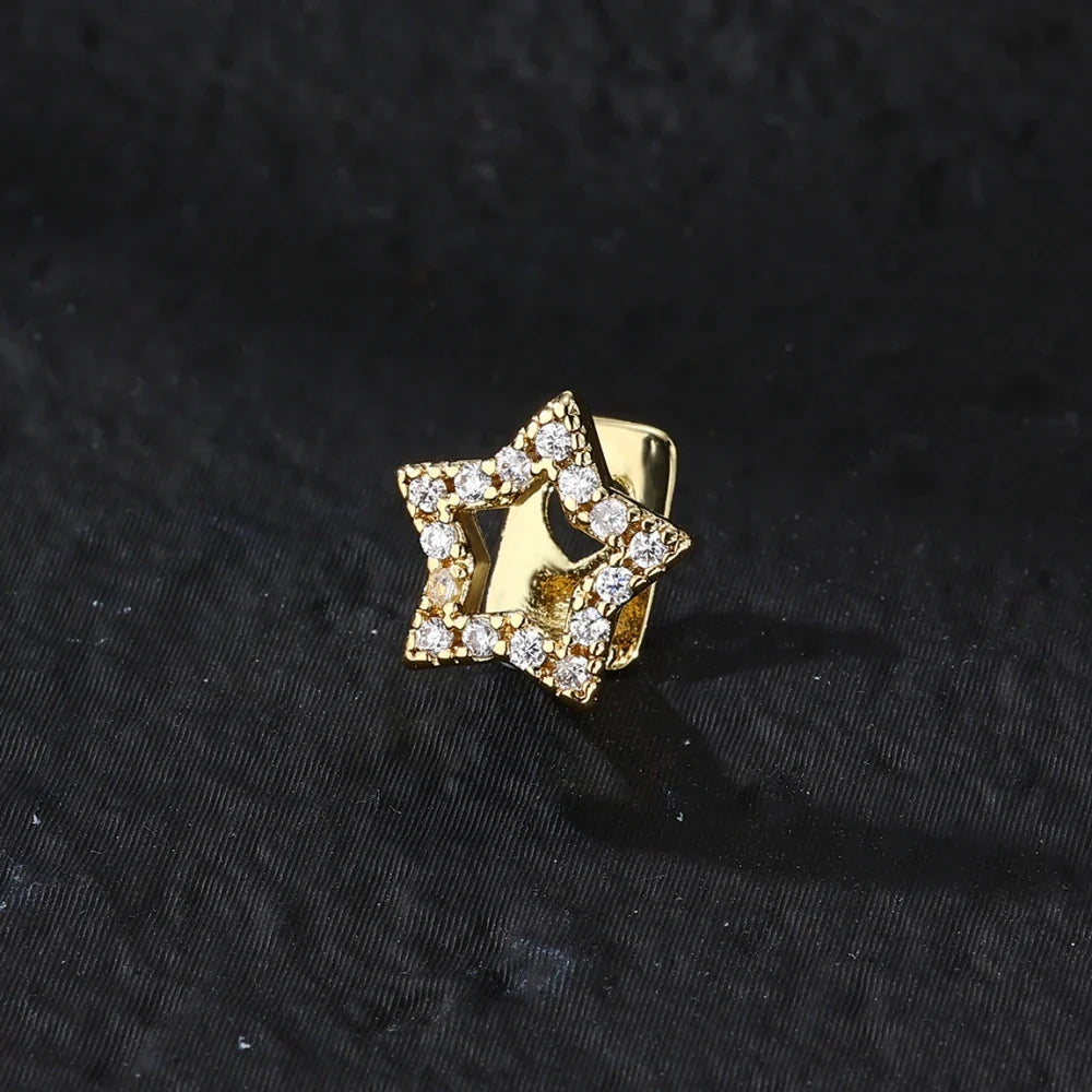 Iced Star Tooth Grillz