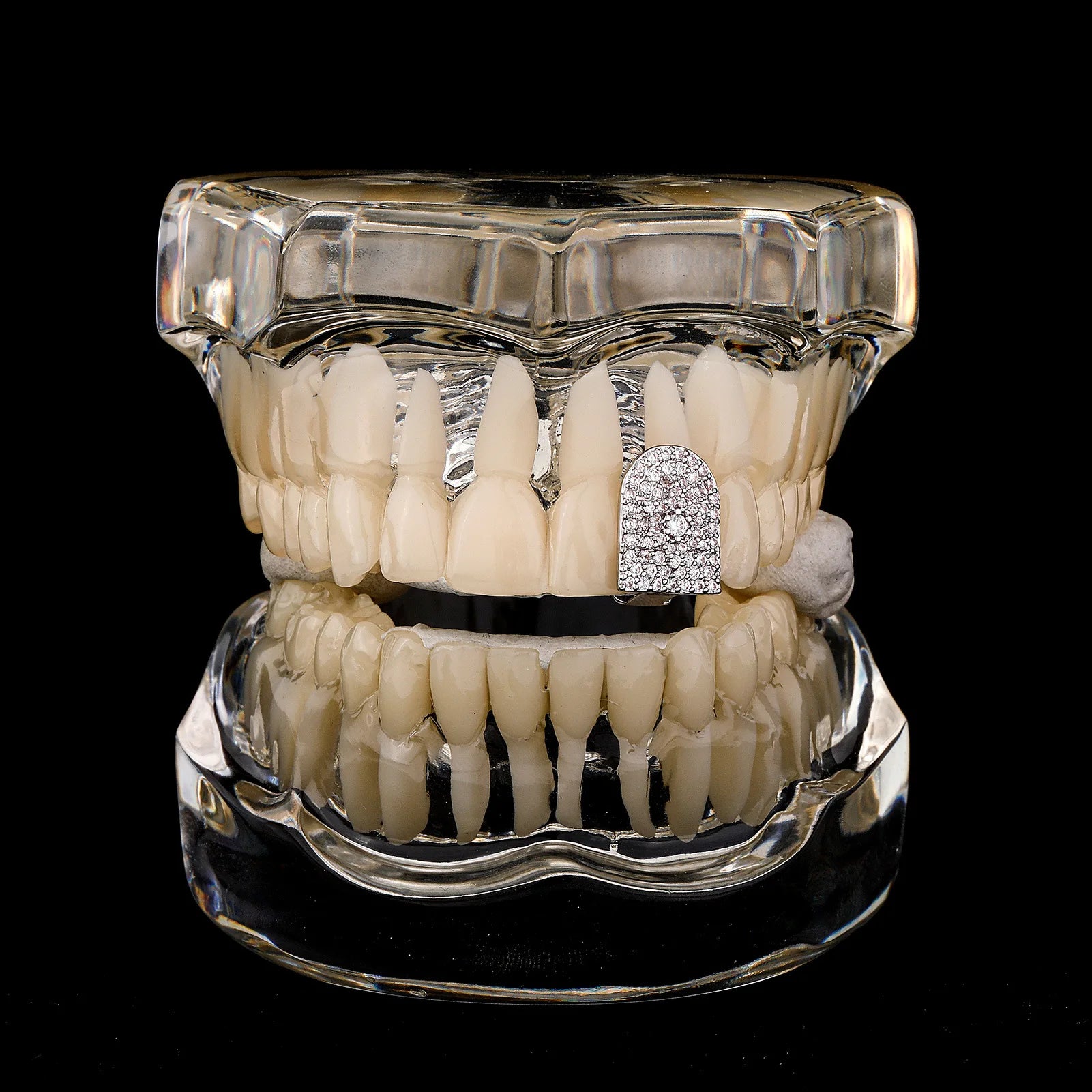 Iced Sun Tooth Grillz