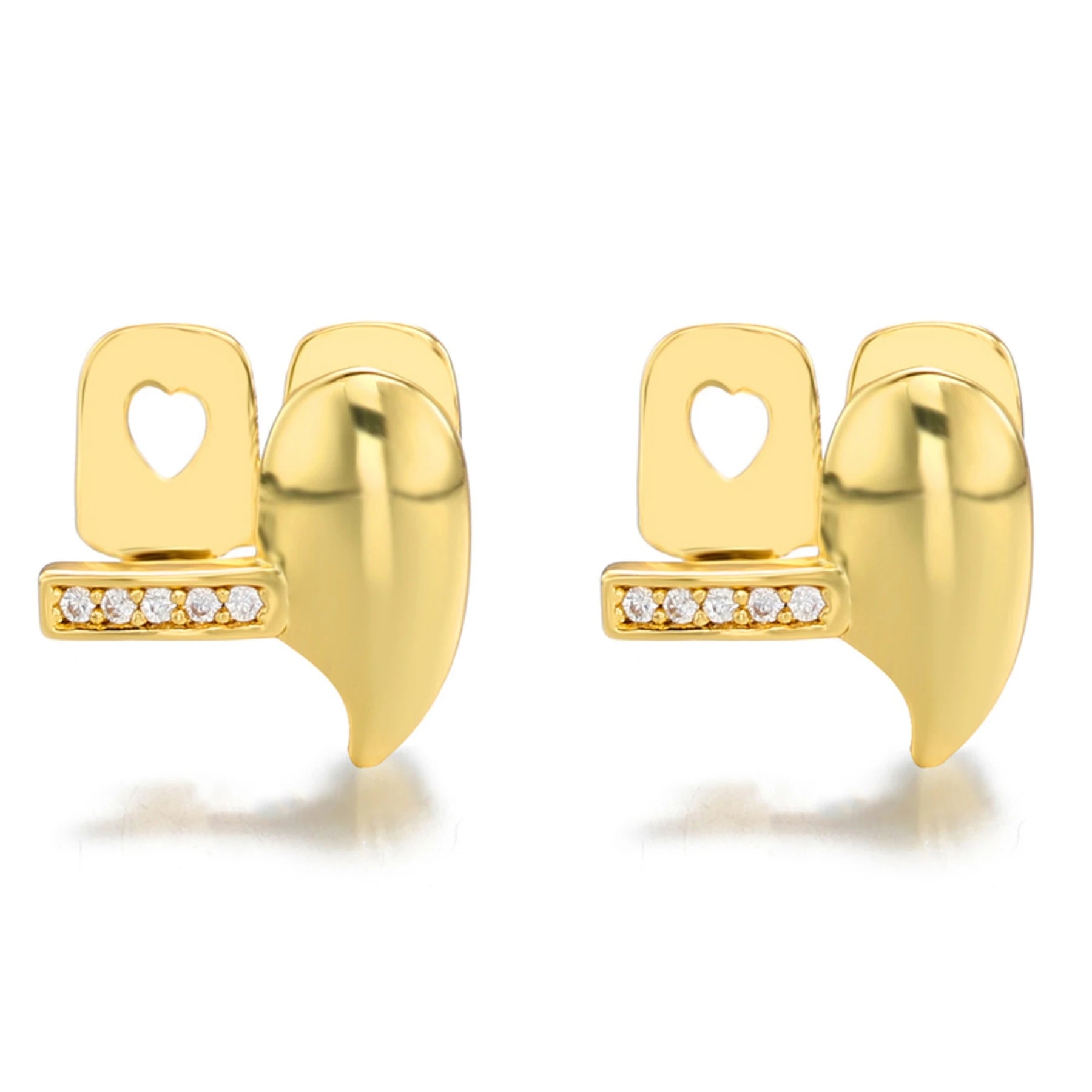 Iced Canine Tooth Grillz