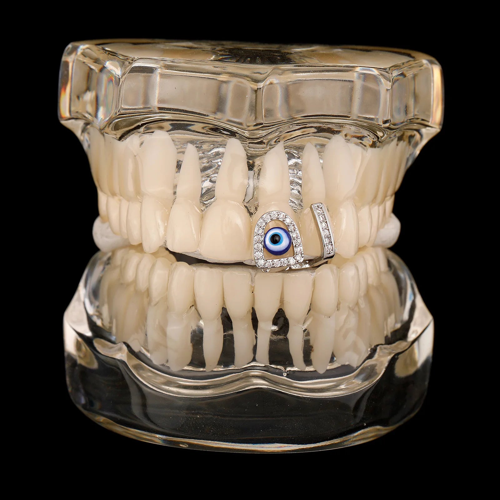 Iced Evil Eye Grillz