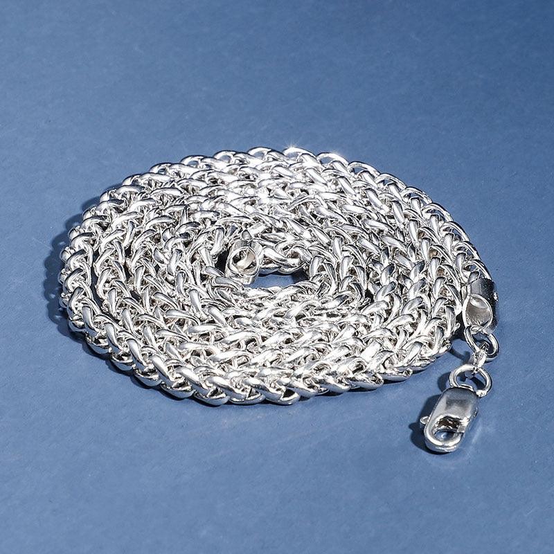925 Sterling Silver Franco Chain