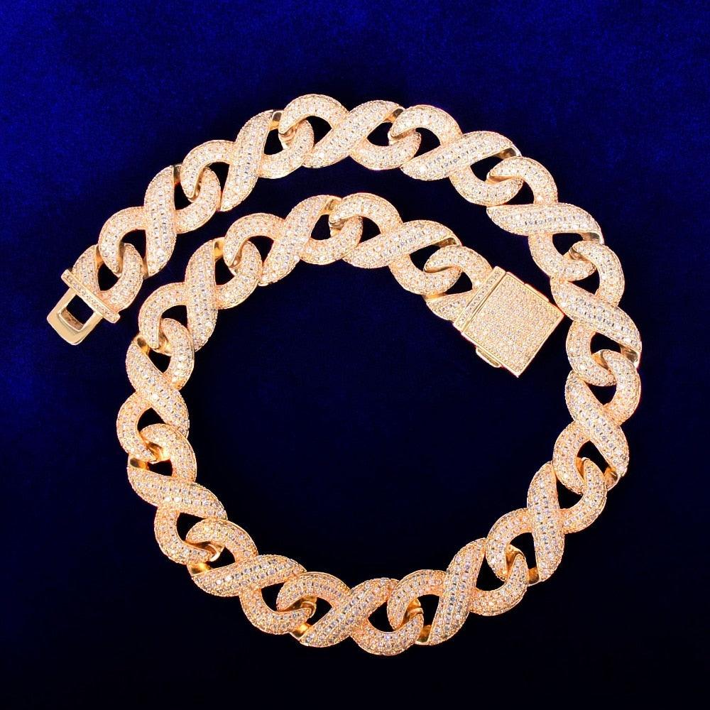 15mm Infinity Cuban Chain