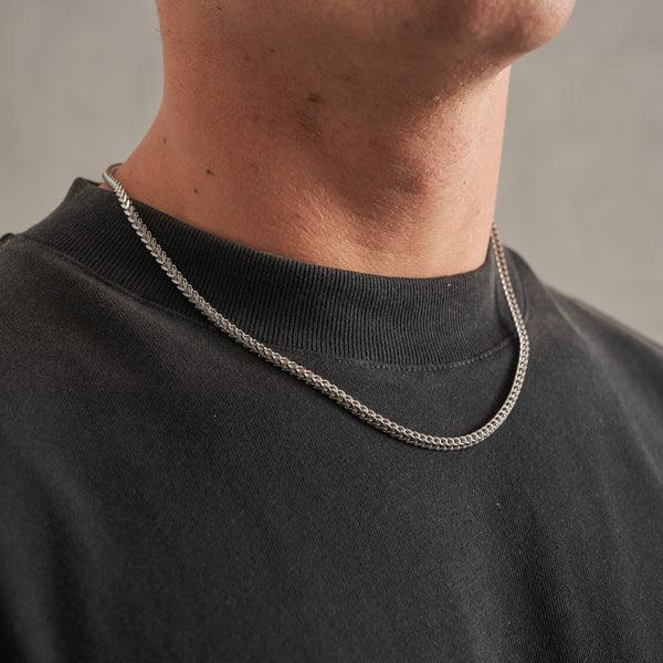 925 Sterling Silver Franco Chain