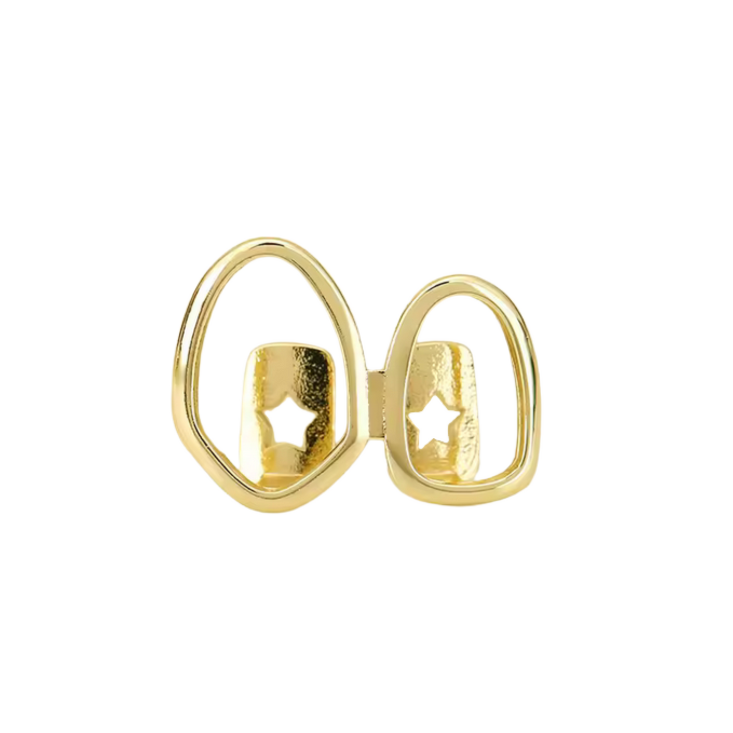 Plated Dual Tooth Grillz