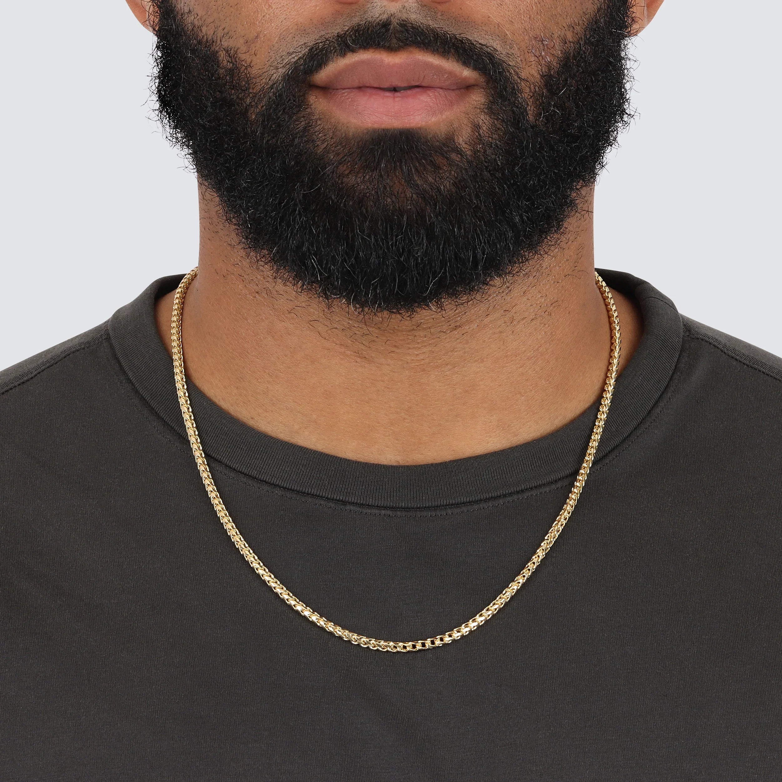 925 Sterling Silver Franco Chain