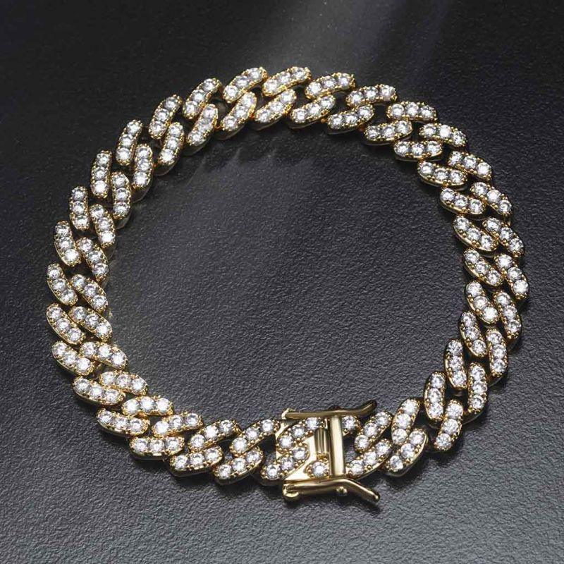 Iced 10mm Cuban Link Bracelet