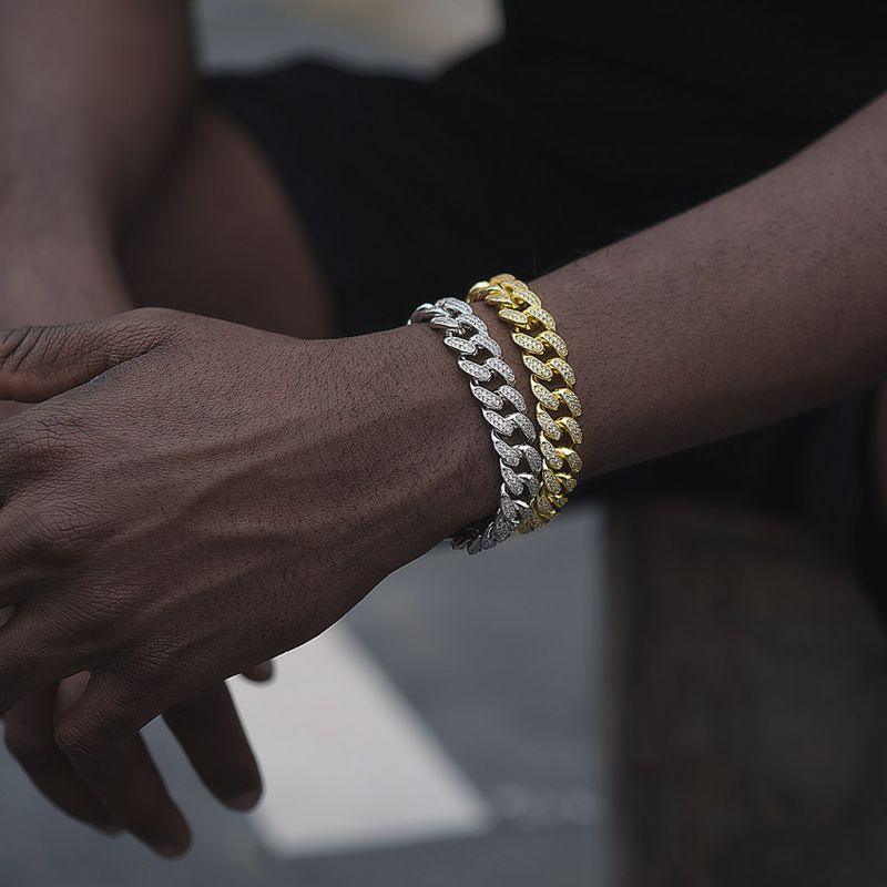 13mm Iced Out Miami Cuban Link Bracelet