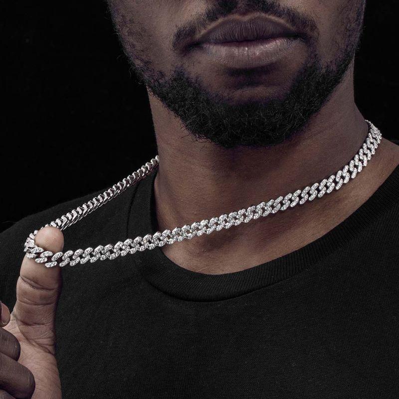Iced 10mm Cuban Link Chain