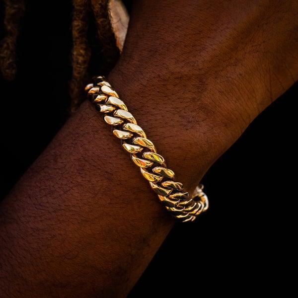 12mm Miami Cuban Link Bracelet
