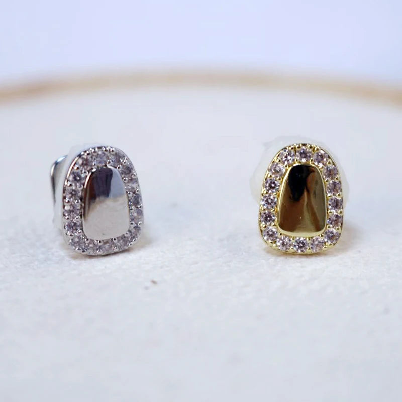 Iced Inlaid Tooth Grillz