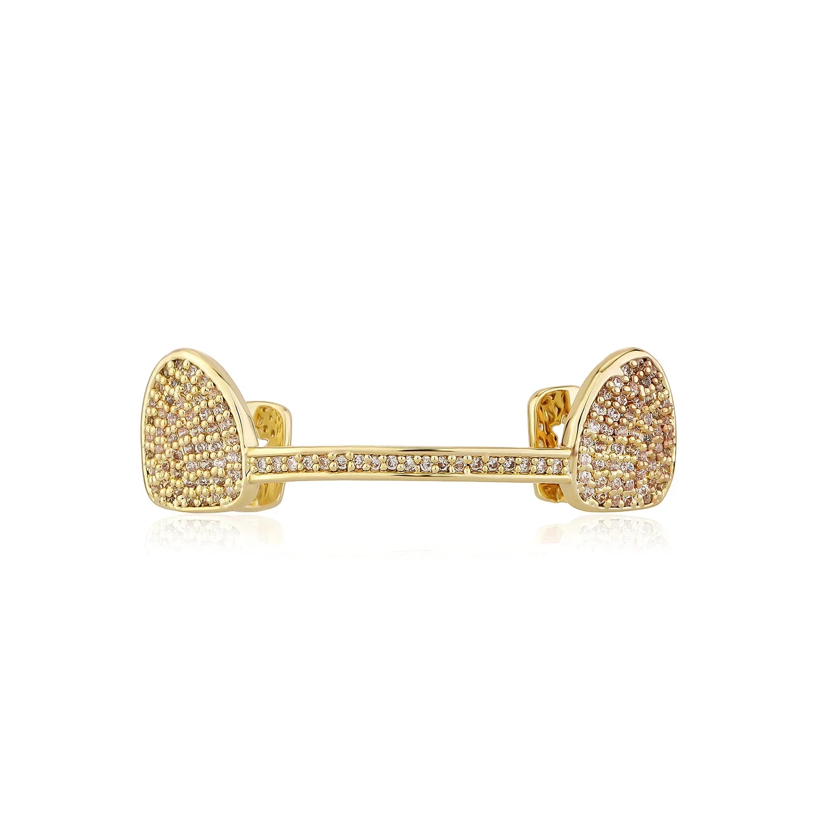 Iced Bridge Tooth Grillz