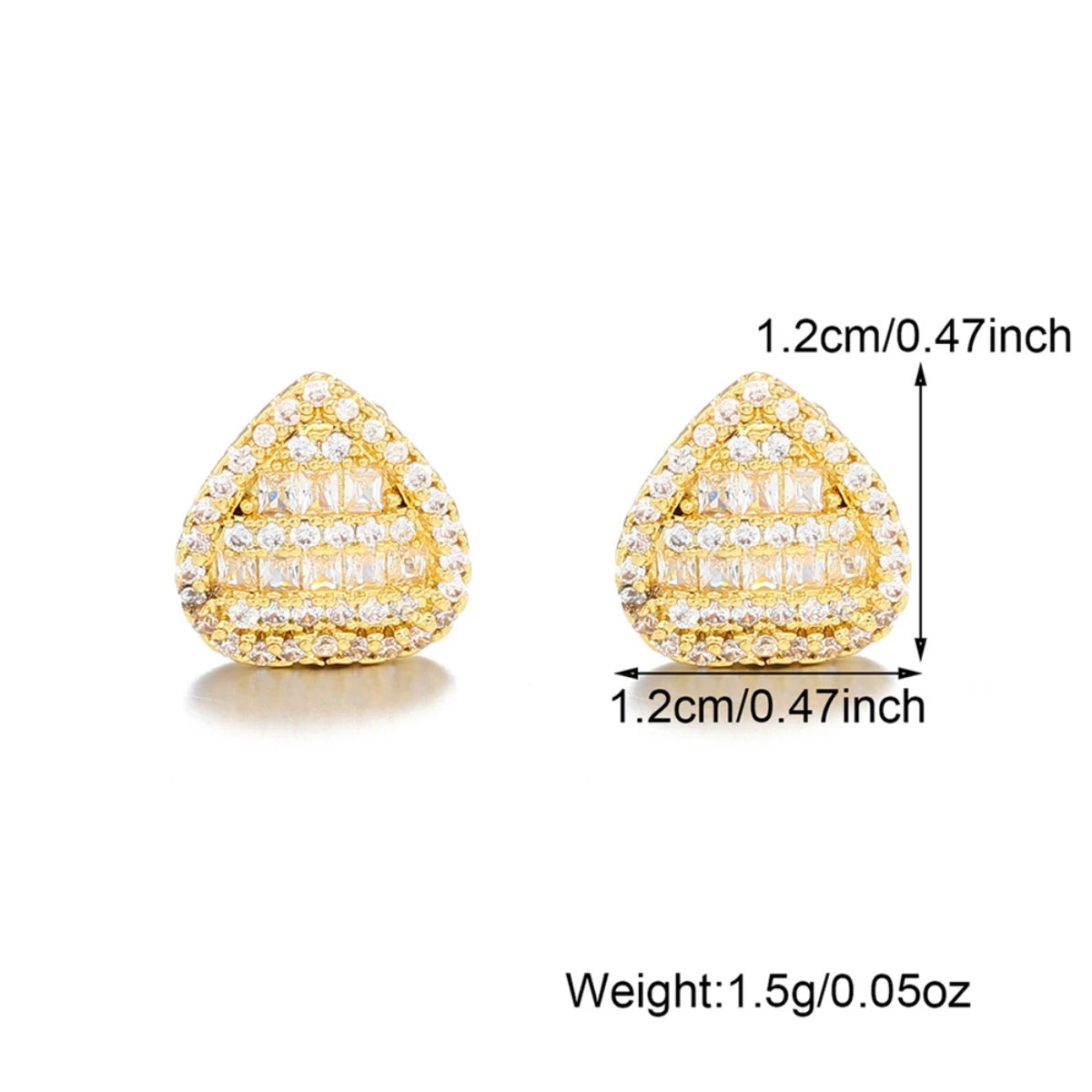Luxe Iced Heart Tooth Grillz