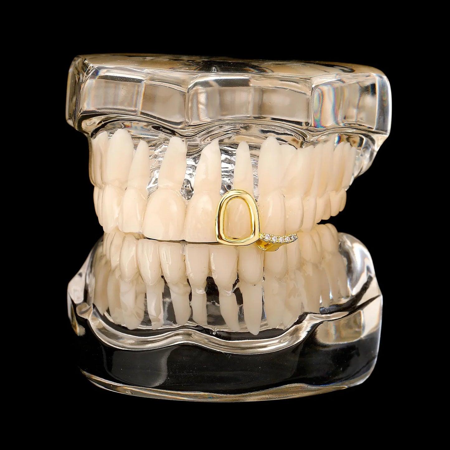 Iced Hollow Tooth Grillz