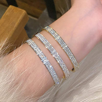 Maxine Iced Bangle