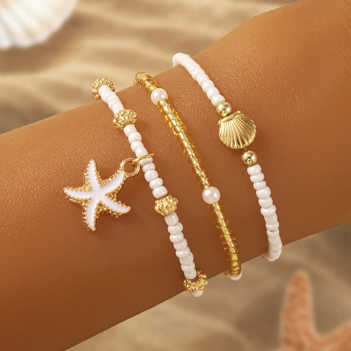 By The Sea Bracelet Set