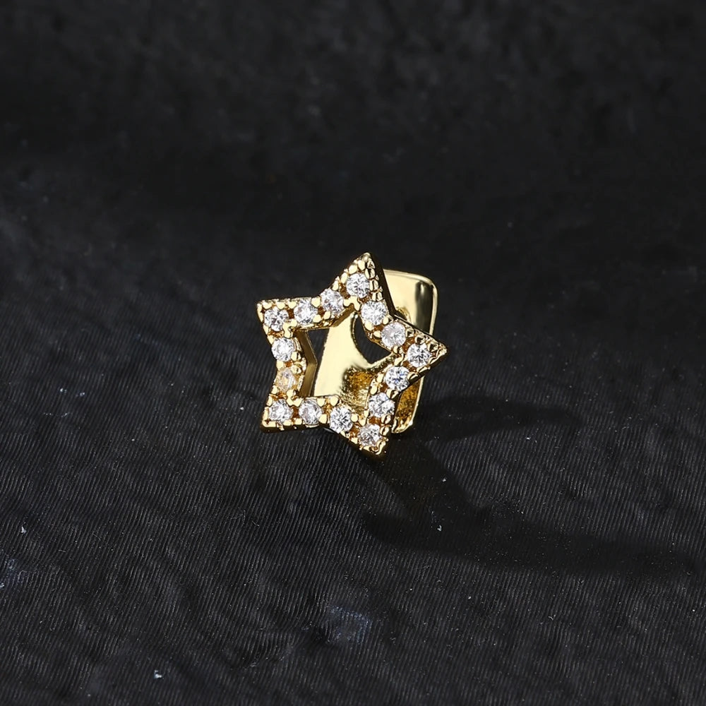 Iced Star Tooth Grillz