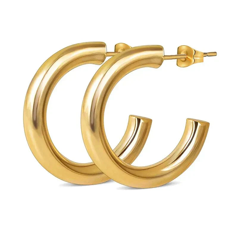 HOOLA HOOP EARRING