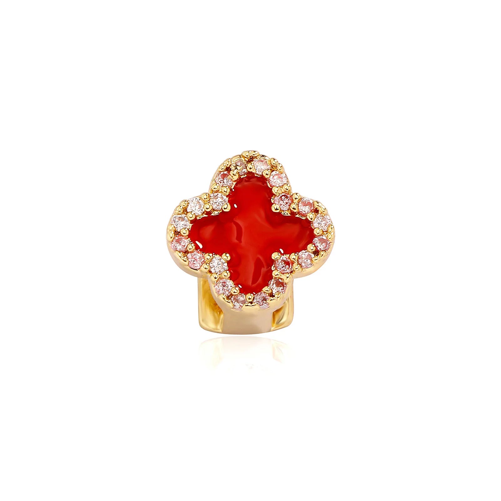 Iced Clover Tooth Grillz