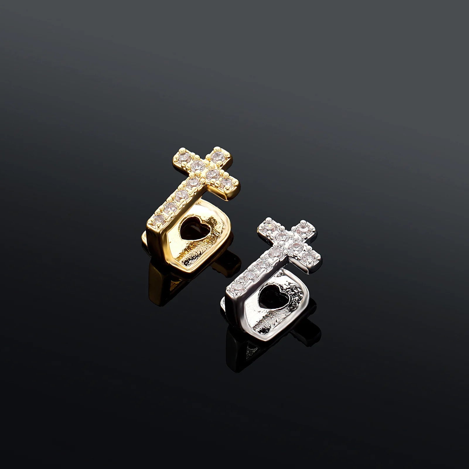 Iced Crucifix Grillz