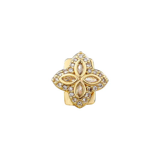 Flower Iced Tooth Grillz
