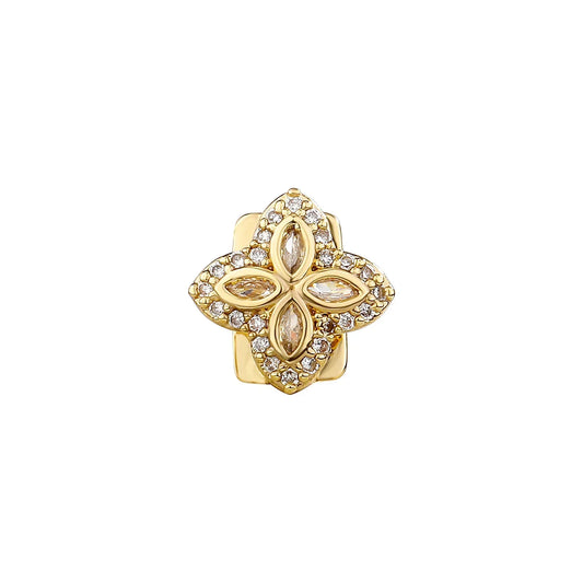 Flower Iced Tooth Grills