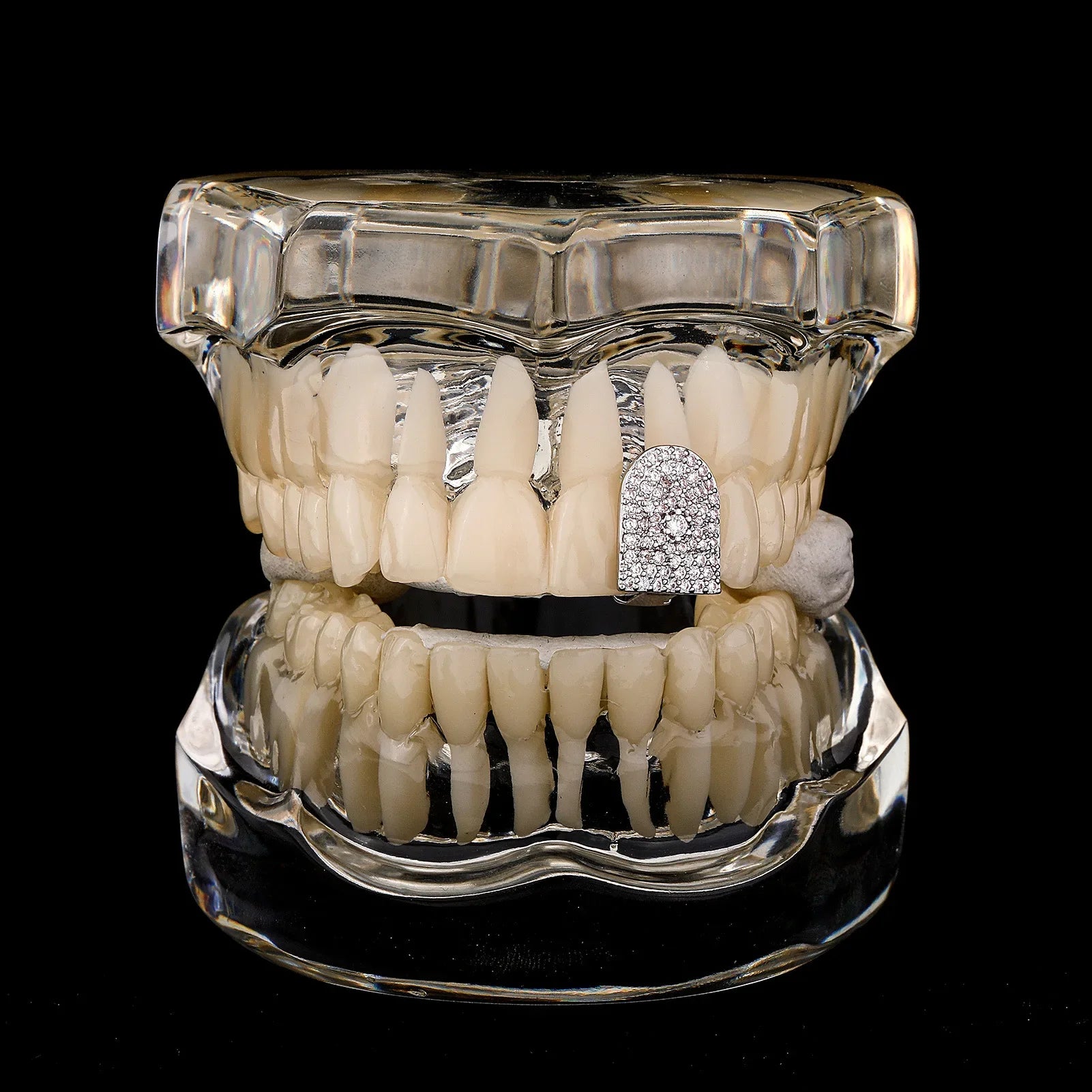 Iced Sun Tooth Grillz