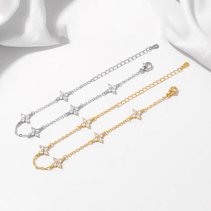 Dainty Flower Bracelet
