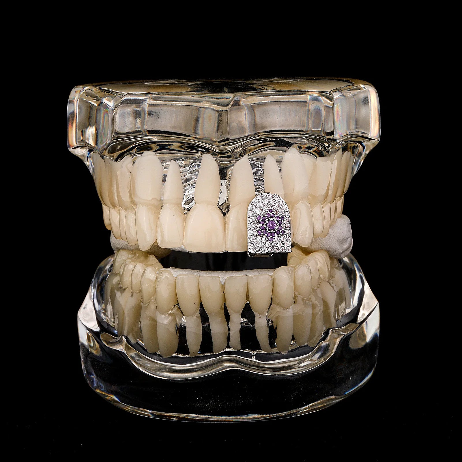 Iced Sun Tooth Grillz