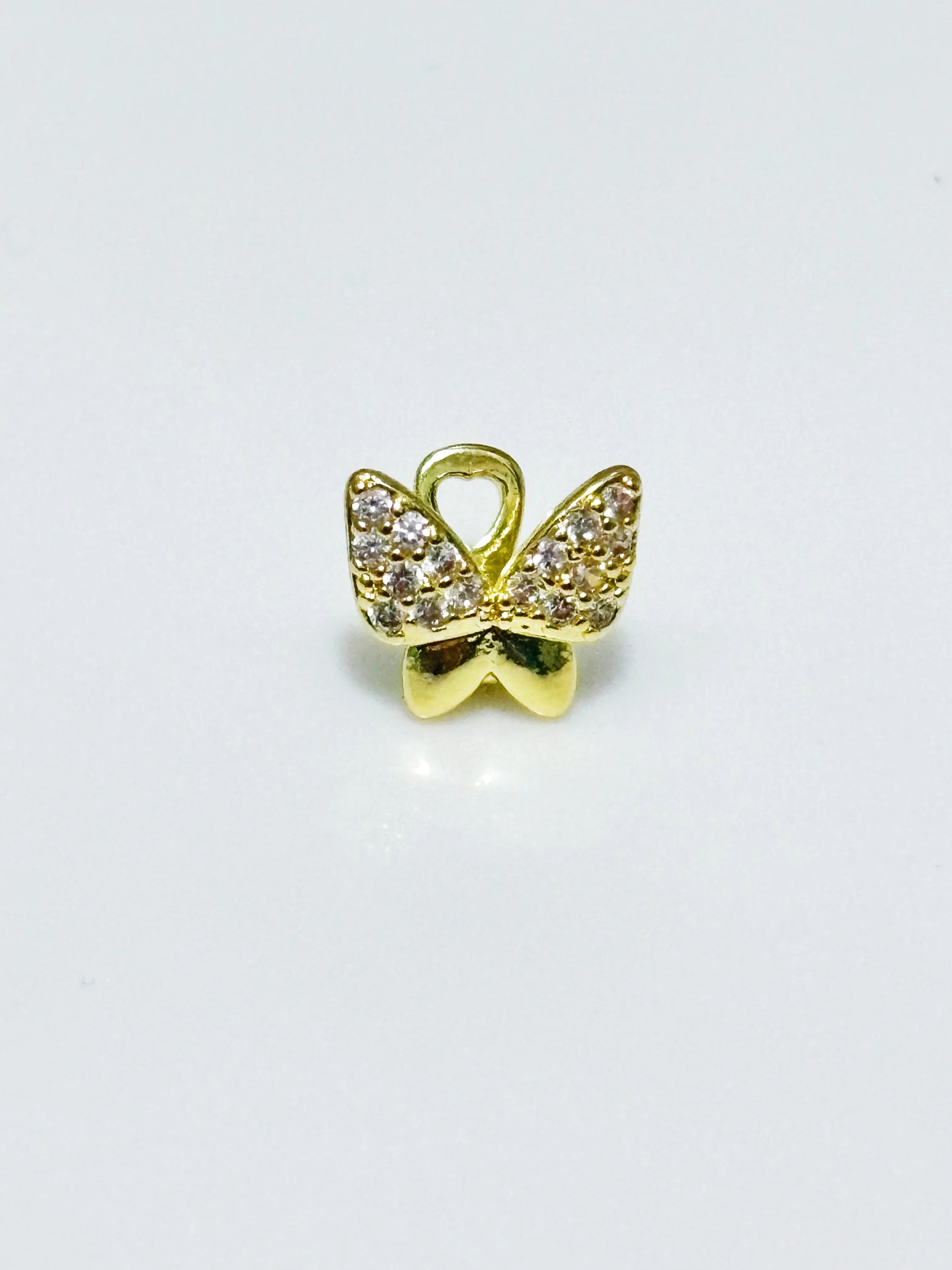 Iced Butterfly Tooth Grillz