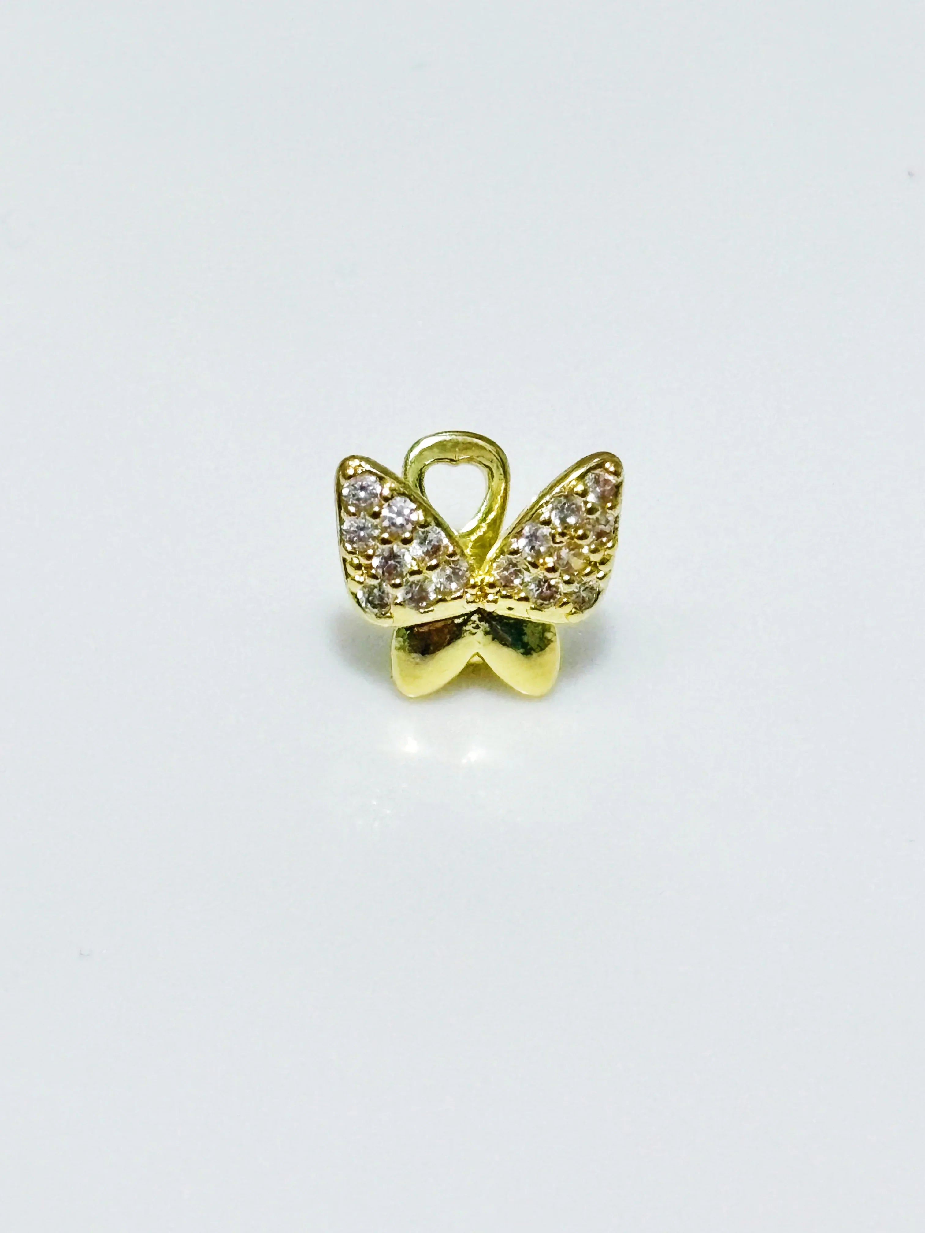 Iced Butterfly Tooth Grillz