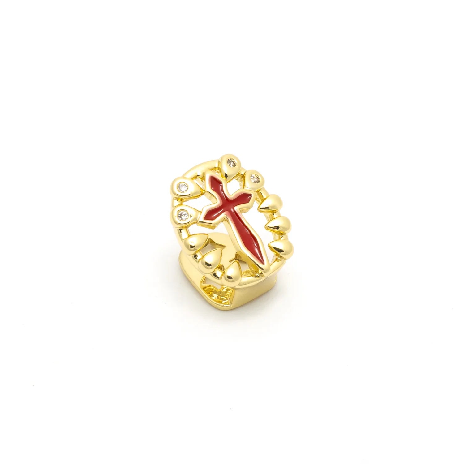 Red Cross Tooth Grillz