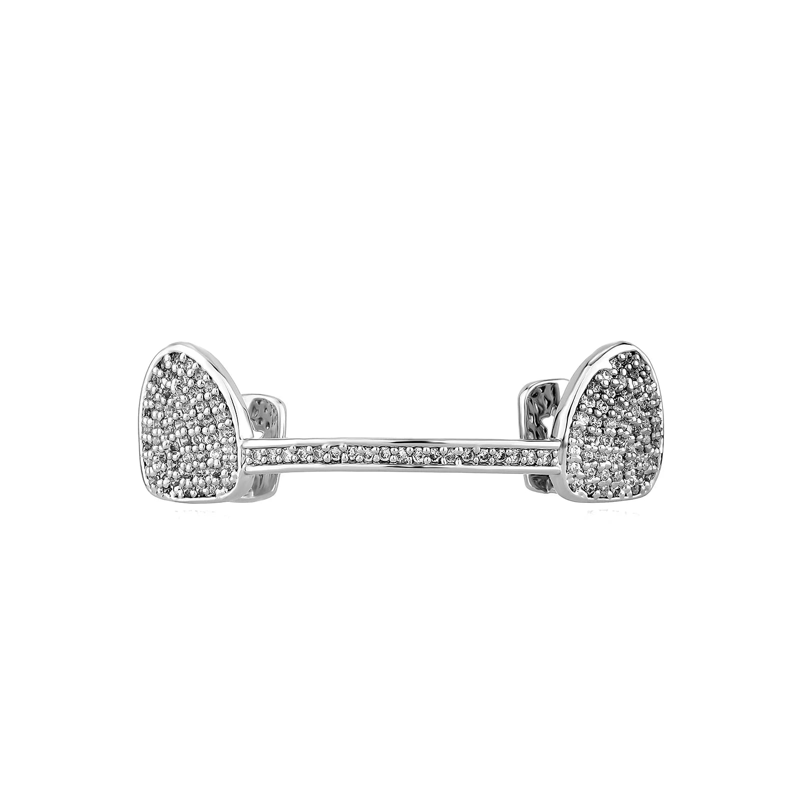 Iced Bridge Tooth Grillz