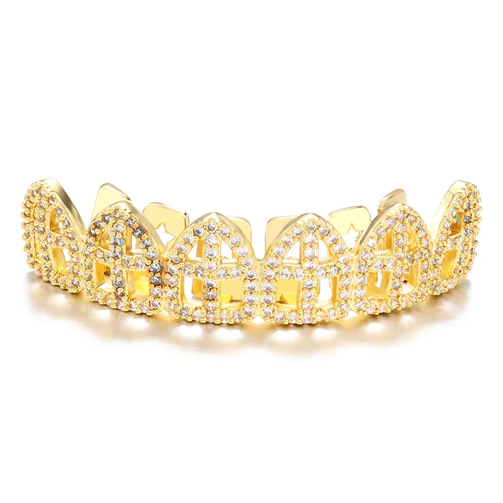 Iced Hollow Cross Grillz