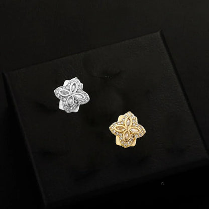 Flower Iced Tooth Grills