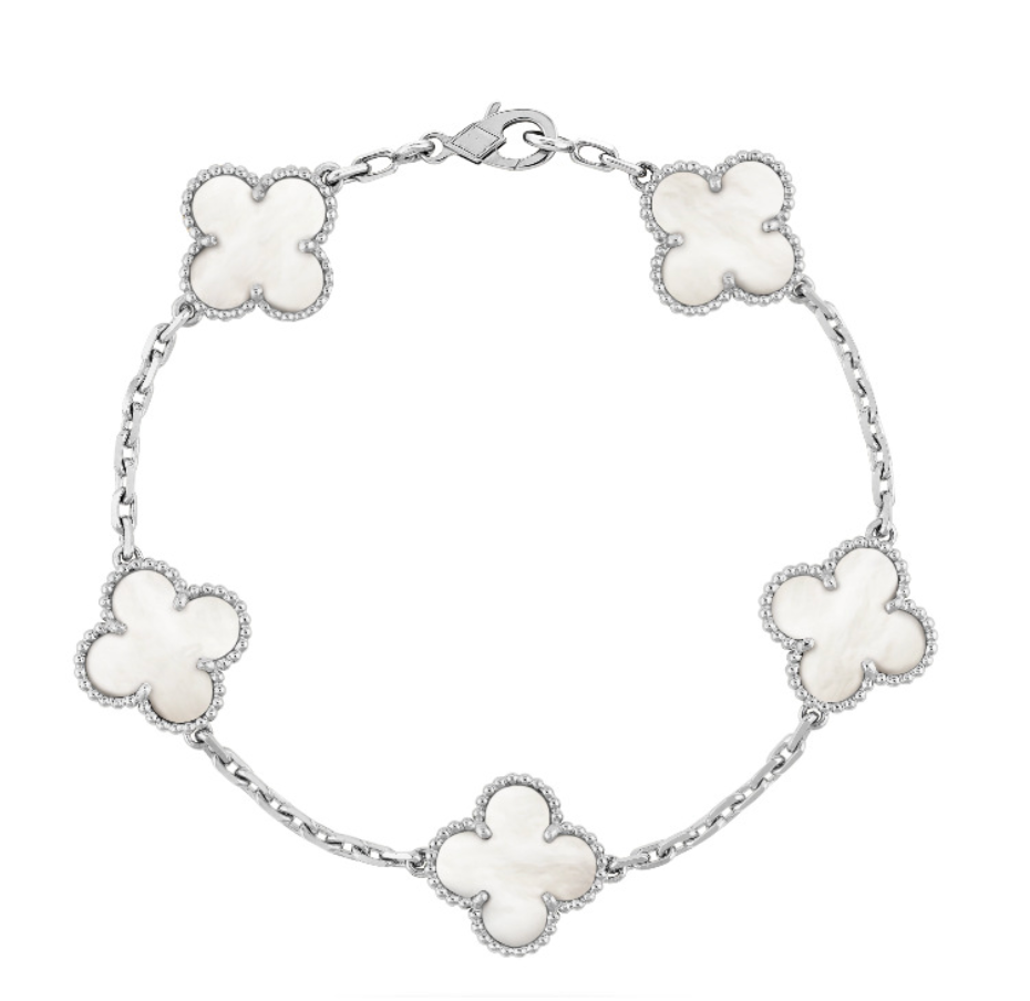 SILVER CLOVER WHITE