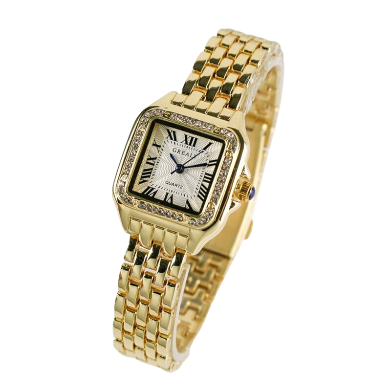 ELEGANT WATCH DELUXE GOLD