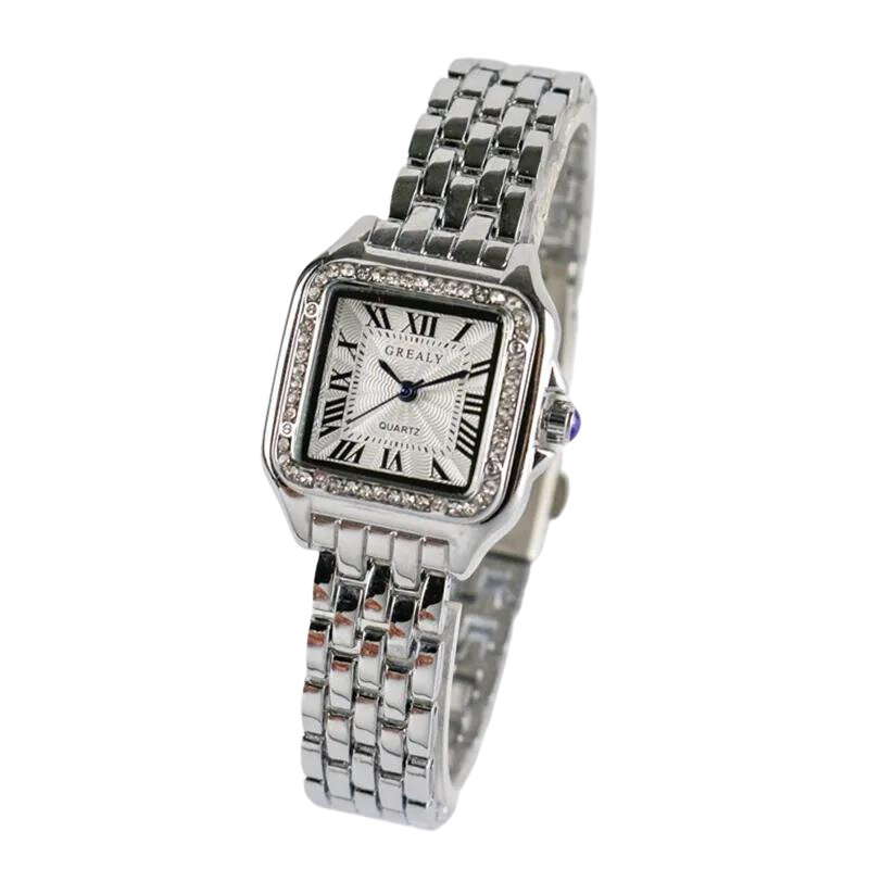 ELEGANT WATCH DELUXE SILVER