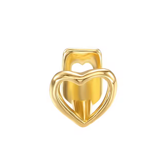 Hollow Heart Tooth Grillz