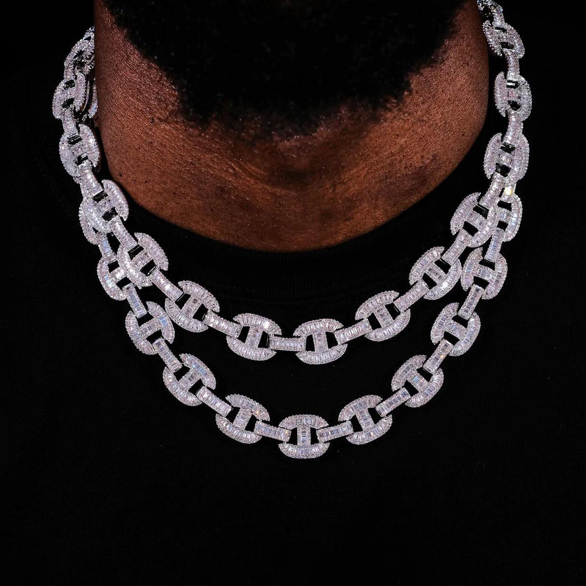 16mm Baguette Mariner Chain