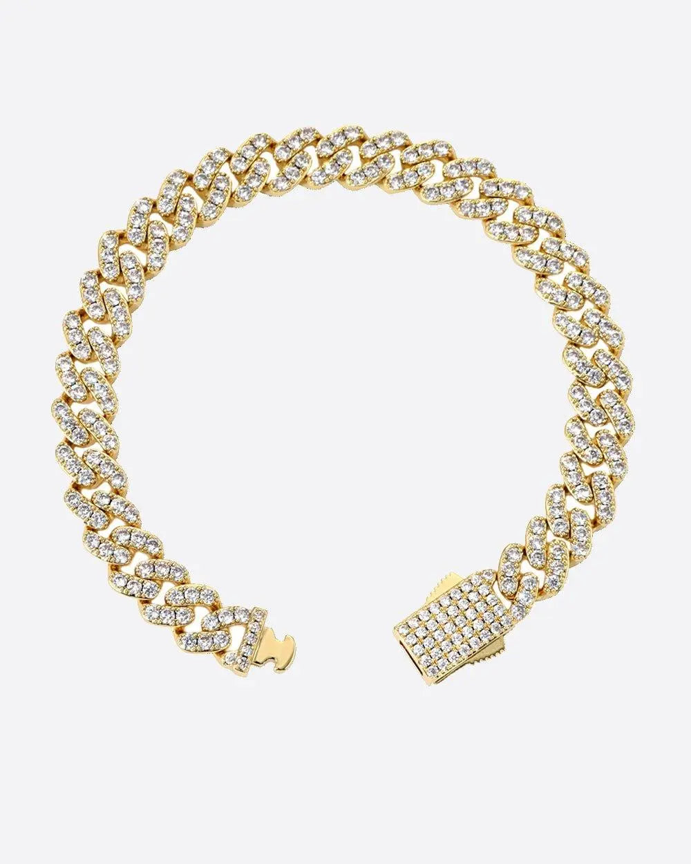 8MM ICED CUBAN Bracelet