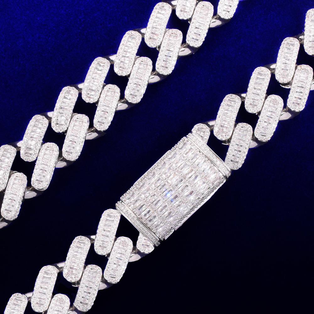 20mm Baguette Cuban Chain
