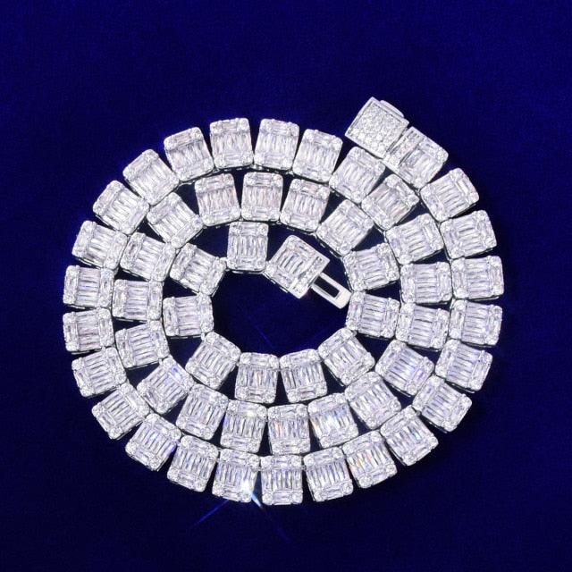 9mm Baguette Tennis Chain