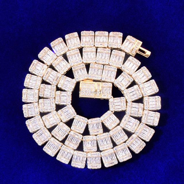 9mm Baguette Tennis Chain